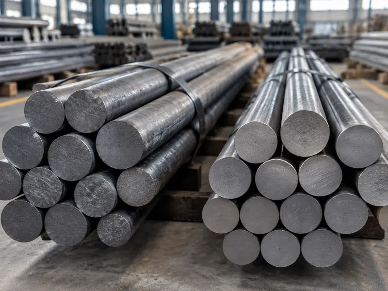 4130 vs 4140 steel round bars for alloy steel comparison